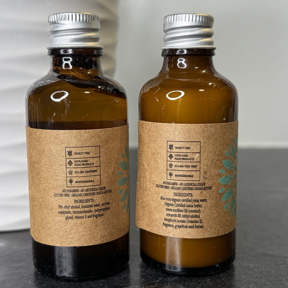 NEW Yucatan Herbal Hand Lotion & Antibacterial Gel‎ 50ml Each Travel Size - Picture 2 of 3